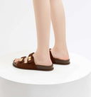 DEMI SLIPPER HY51078 - BROWN