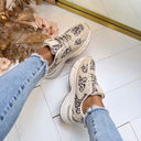 DEMI SNEAKER 8-521 - LEOPARD