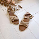 *LAATSTE MAAT 41* ROMA SANDAAL LS398 - BEIGE