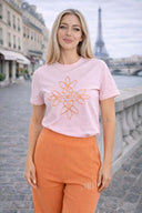RD SIGNATURE COCO LOGO TEE – ROSA