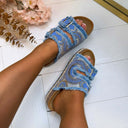 GLAM GESP SLIPPER LS-378 - BLUE