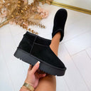 NEW LEATHER UGIE BOOT ZP20 - BLACK
