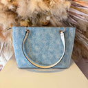 GUESS NOELLE II TOTE BAG DL967225 - DENIM/LOGO