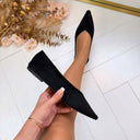 MOCASSIN À FRANGES DES8508 - NOIR
