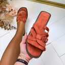 CLAQUETTE À BRIDES 9826 - ORANGE