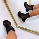 GLAM BOOT 8-511 - LEOPARD/BLACK