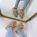 STEVE MADDEN COHEART SNEAKER 5425 - SAND SUEDE