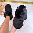 COZY PANTOFFEL FC-906/902 - ALL BLACK