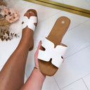 RIHANNA SLIPPER GH6-013 - WHITE
