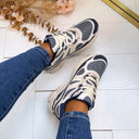 SPORTY SNEAKER 8-533 BLUE*