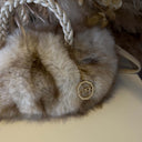 BRAID FLUFFY BAG ER171 - BEIGE