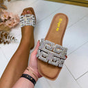 SANNE SLIPPER WS110 - ARGENT