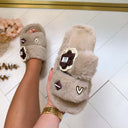 BEA PANTOFFEL 9272 - KHAKI