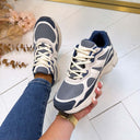 SPORTY SNEAKER 8-533 BLUE*