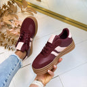 LIANA SNEAKER 8-193 - WINE