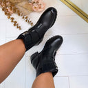 BESTSELLER BOOT A-271 - BLACK/SILVER