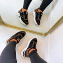 DETAIL SNEAKER 9262 - NOIR