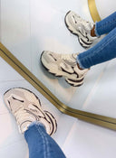 CHUNKY SNEAKER A88-229 - BEIGE