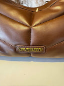 *DEFECT* STEVE MADDEN BGAL BAG 0886 - CHOCOLATE