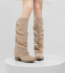 VEGAS SUEDINE STIEFEL DES8076 - KHAKI/SUE