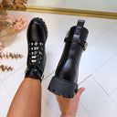 GUESS BESTSELLER BOOT FLFFICELE10 - BLACK/SILVER**