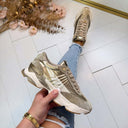 *SALE* STEVE MADDEN SETBACK-R SNEAKER 6045 - GOLD