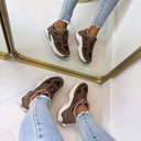 NICKY SNEAKER BS2228/2238 - COFFEE