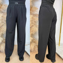 UNIQUE THE LABEL GIGI PANTS DEEP BLACK