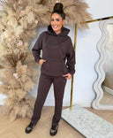 GUESS NAT HOODIE V6YQ27K5146 - A154 BROWN