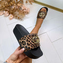 LIU JO MYKONOS 01 SLIPPER BA6077 EX022 - LEOPARD