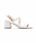 NINA HEEL DES8519 - WHITE/PU
