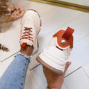 STEVE MADDEN POSSESSION-E SNEAKER 4652 - TAUPE/GRAUES WILDLEDER