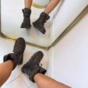 GUESS CLASSIC SNOWBOOT FLFMABFAL10 - BROWN