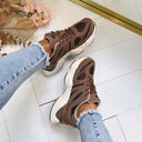 NICKY SNEAKER BS2228/2238 - COFFEE