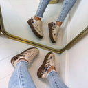 COLOUR SNEAKER  LT33-70 - BEIGE