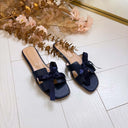 *LAATSTE MAAT 40* HANNAH SLIPPER J-236 - BLUE