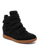 NEW WEDGE BOOT 7108 - BLACK