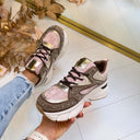 GINA SNEAKER 8-520 - BROWN