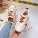 STEVE MADDEN POSSESSION-E SNEAKER 4652 - TAUPE/GRAUES WILDLEDER