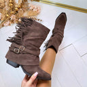 FRINGE BOOT T-312