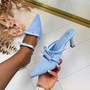 BOW HEEL SQC-260 - BLUE