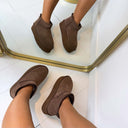 LEATHER UGIE BOOT 6391 - BROWN