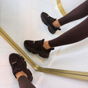 STEVE MADDEN POSSESSION-E SNEAKER 0033 - CHN CHOCOLATE BRN