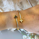 SPARKLING CLOVER BRACELET SZ4876 - GOLD
