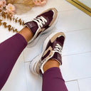 DETAIL SNEAKER 9262 - BORDEAUX