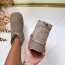 NEW LEATHER UGIE BOOT ZP20 - KHAKI