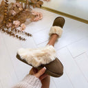 LAZY PANTOFFEL X26-PL - TAUPE/BROWN