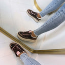 PAILLETTEN SNEAKER 8-522 - BROWN