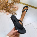 GUESS BASIC LOGO SLIPPER FLJCNYELE24 - BLACK