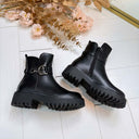 *LAATSTE MAAT 37* DAVINA BOOT XJ-908 BLACK